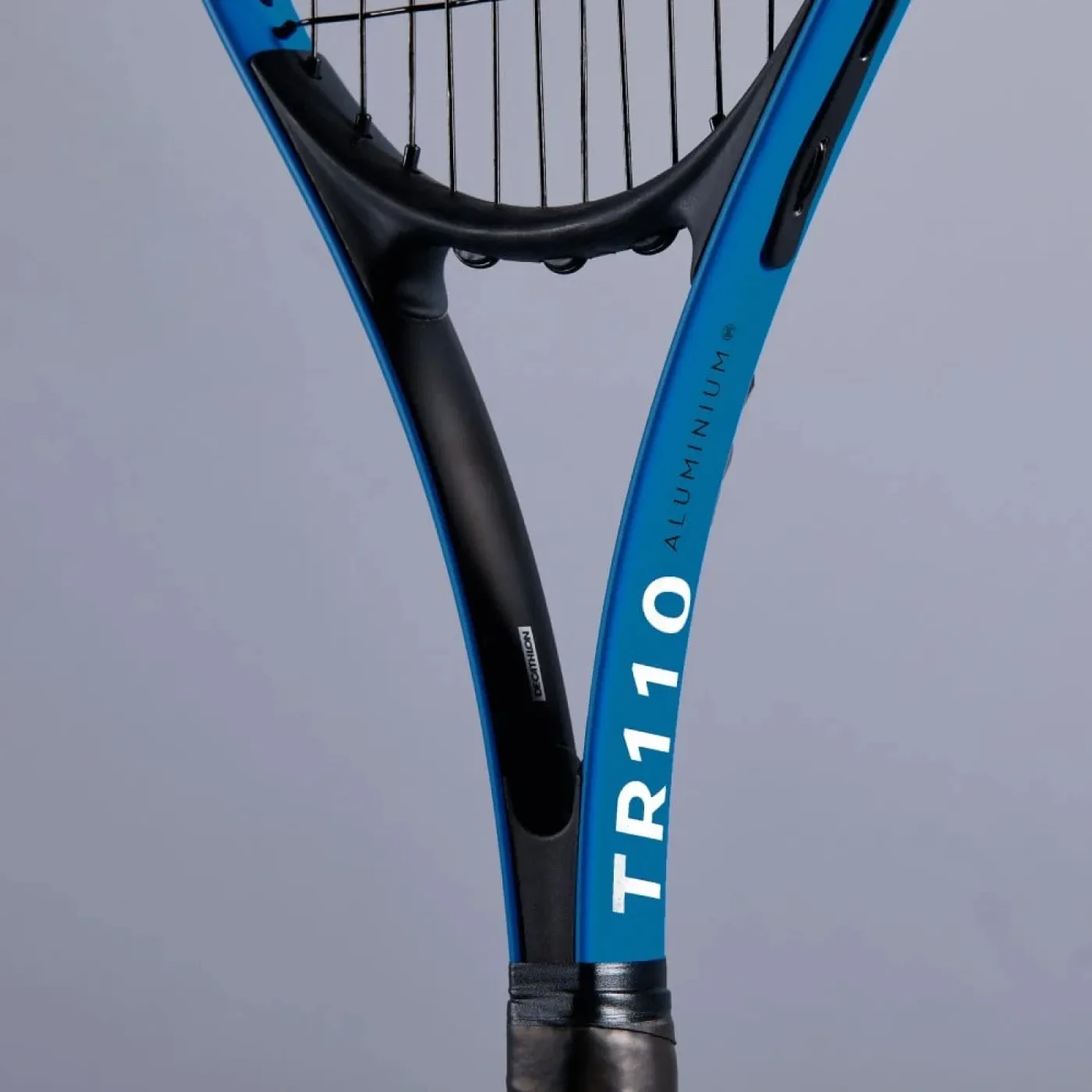 Decathlon Aluminum Tennis Racket for Adults (Blue & Black) - الصورة 2